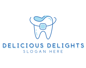 Dentist Tooth Orthodontist Logo