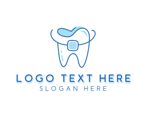 Dentist Tooth Orthodontist logo