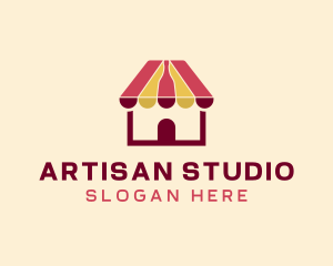 Retro Cafe Studio logo design