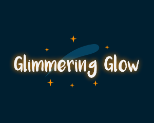 Shooting Star Lighting Wordmark logo design