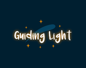 Shooting Star Lighting Wordmark logo design