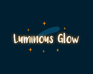 Shooting Star Lighting Wordmark logo design