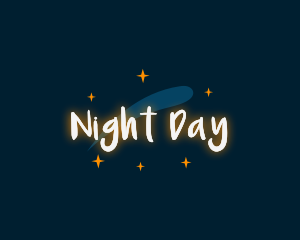 Shooting Star Lighting Wordmark logo design