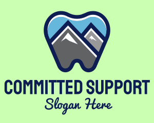 Mountain Peak Dental logo design