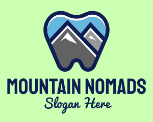 Mountain Peak Dental logo design