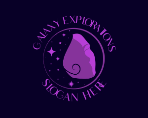 Purple Mystic Beauty  logo design