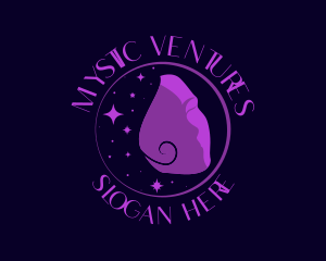 Purple Mystic Beauty  logo design