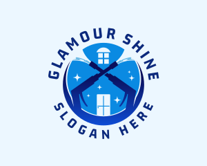 Pressure Washing Maintenance logo design