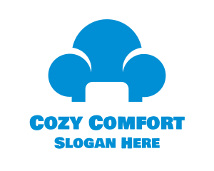 Blue Cloud Sofa logo