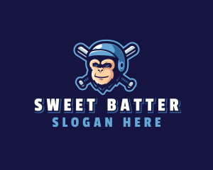 Monkey Baseball Bat logo