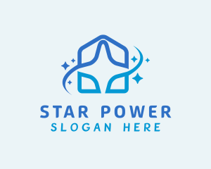 Star Housekeeper Chore logo design