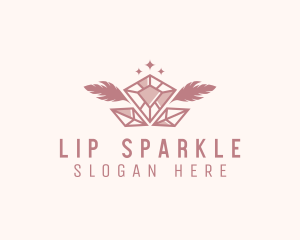 Feather Sparkle Jewelry logo design