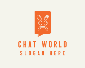 Restaurant Gourmet Chat logo design