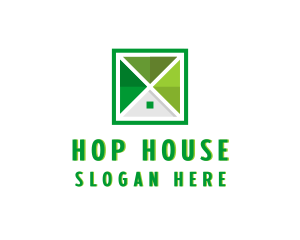 House Floor Pattern logo design