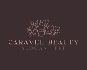 Floral Beauty Cosmetics logo design