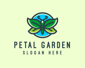 Butterfly Leaf Ecology logo design