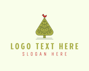 Duck Christmas Tree logo