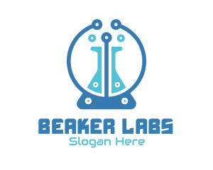 Lab Flask Circuit logo