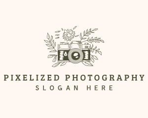 Camera Shutter Photography logo design