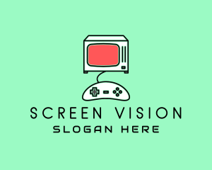 Television Video Game logo design