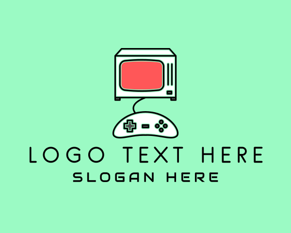 Game Console logo example 3