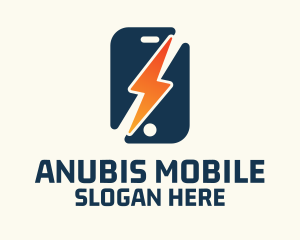 Mobile Phone Charge logo design