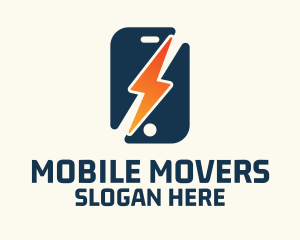 Mobile Phone Charge logo design