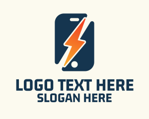 Mobile - Mobile Phone Charge logo design