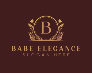 Premium Elegant Flower logo design