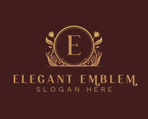 Premium Elegant Flower logo design