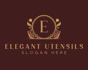 Premium Elegant Flower logo design