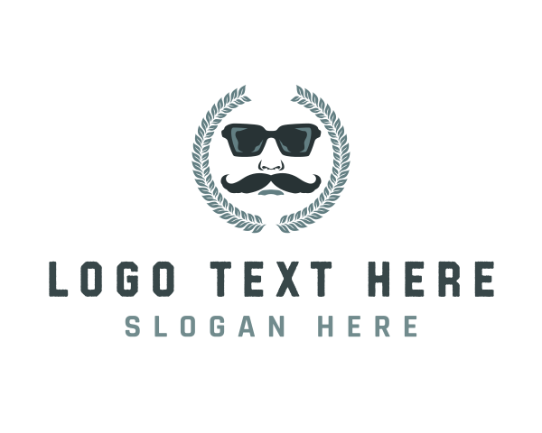 Eyeglass logo example 2