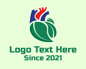 Organic Heart Leaf logo