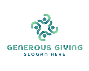 Non Profit Humanitarian Charity logo design