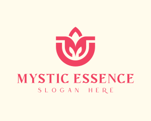 Beauty Flower Symbol logo design