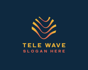 Wave Cyber Software logo design