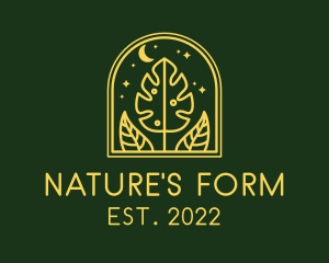 Night Nature Garden Landscaping logo design