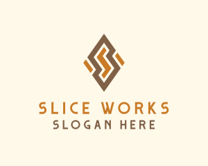 Modern Tribal Letter S logo design