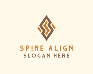 Modern Tribal Letter S logo design