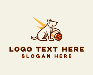 Lightning Dog Basketball logo