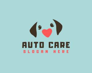 Heart Dog Trainer logo design