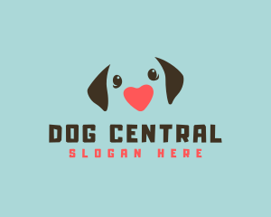 Heart Dog Trainer logo design