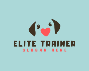 Heart Dog Trainer logo design