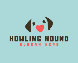 Heart Dog Trainer logo design