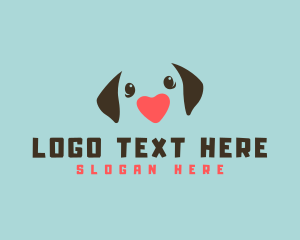 Trainer - Heart Dog Trainer logo design