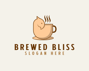 Bird Coffee Barista logo design