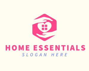 Home Love Support logo design