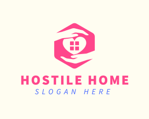 Home Love Support logo design