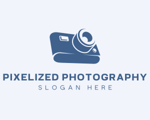 Photo Camera Photographer logo design