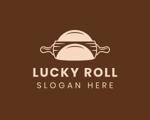 Culinary Baking Rolling Pin logo design